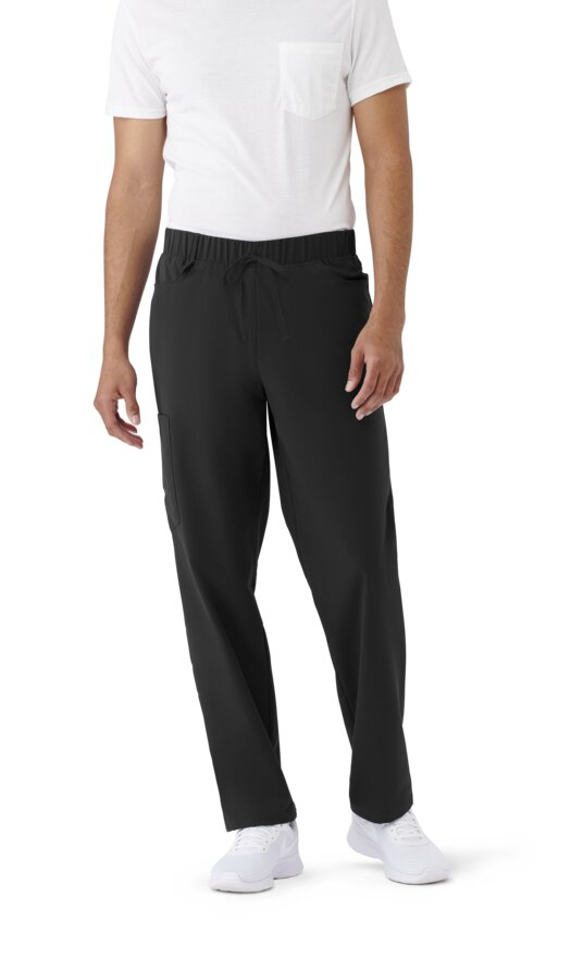 57125 Men's Scrub Pant, Everwear, Cargo, Black