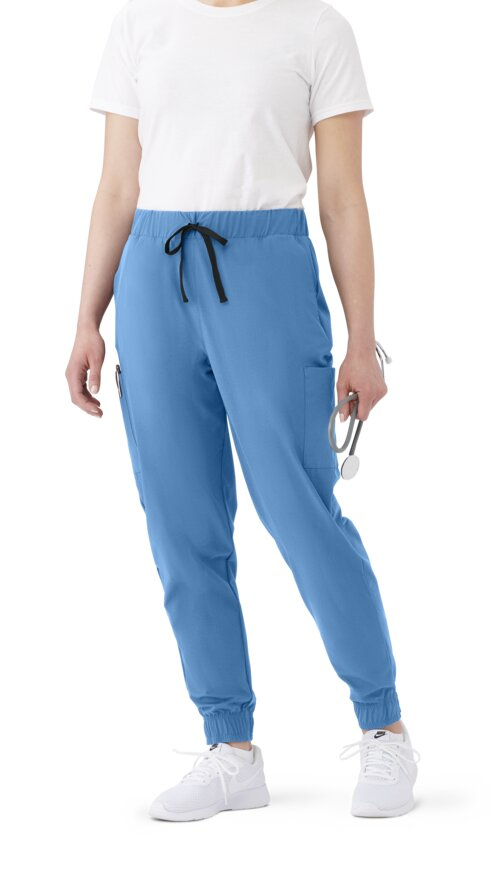 57142 Women's Scrub Pant, Jogger, Everwear, Royal Ceil Blue