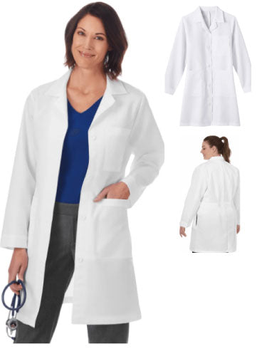 1964WH Meta – Women’s 37” Long Lab Coat